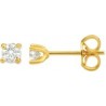 BOUCLES D'OREILLES OR 750/1000