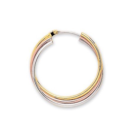 BOUCLES D'OREILLES OR 750/1000