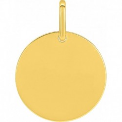MEDAILLE PLAQUE OR