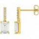 BOUCLES D'OREILLES PLAQUE OR
