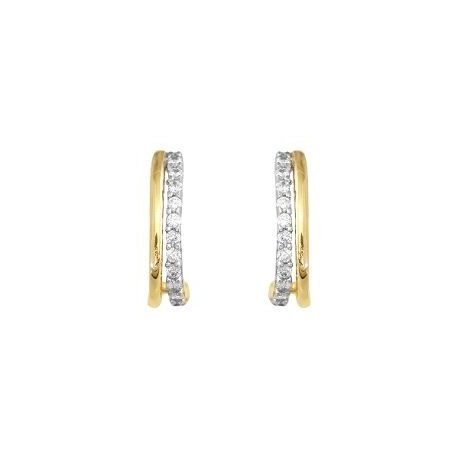 BOUCLES D'OREILLES OR 375/1000