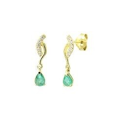 BOUCLES D'OREILLES OR 375/1000