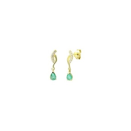 BOUCLES D'OREILLES OR 375/1000