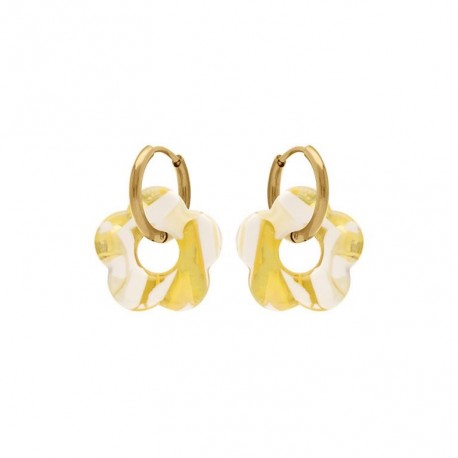BOUCLES D'OREILLES ACIER