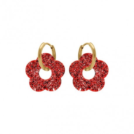 BOUCLES D'OREILLES ACIER