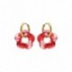 BOUCLES D'OREILLES ACIER