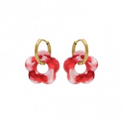 BOUCLES D'OREILLES ACIER