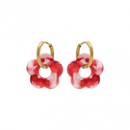 BOUCLES D'OREILLES ACIER