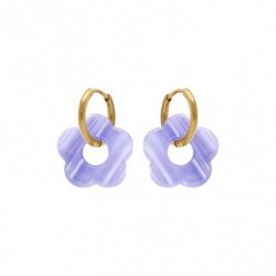 BOUCLES D'OREILLES ACIER