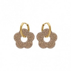 BOUCLES D'OREILLES ACIER