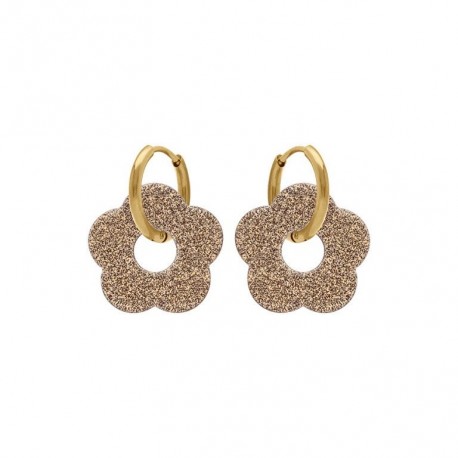 BOUCLES D'OREILLES ACIER