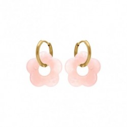 BOUCLES D'OREILLES ACIER