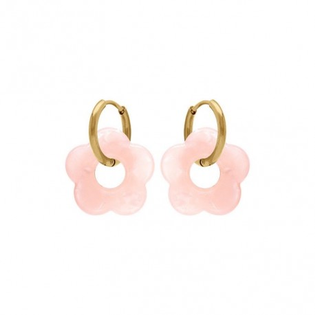 BOUCLES D'OREILLES ACIER
