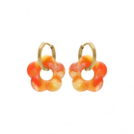 BOUCLES D'OREILLES ACIER