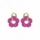 BOUCLES D'OREILLES ACIER