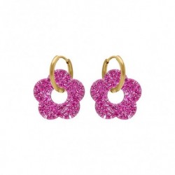 BOUCLES D'OREILLES ACIER