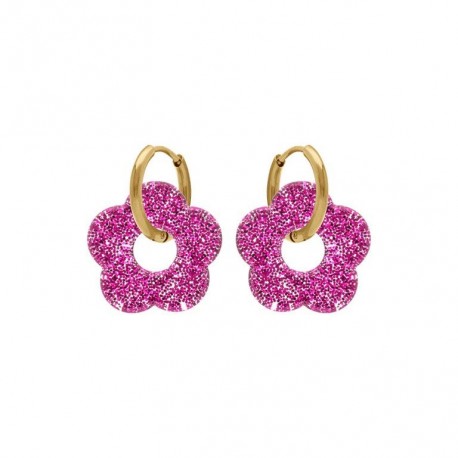 BOUCLES D'OREILLES ACIER