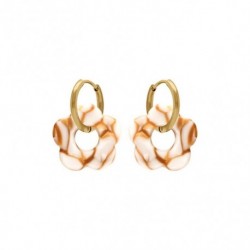 BOUCLES D'OREILLES ACIER