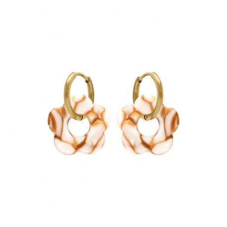 BOUCLES D'OREILLES ACIER
