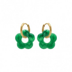 BOUCLES D'OREILLES ACIER