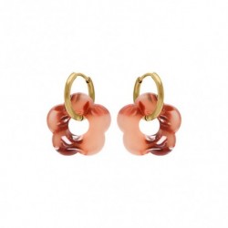 BOUCLES D'OREILLES ACIER