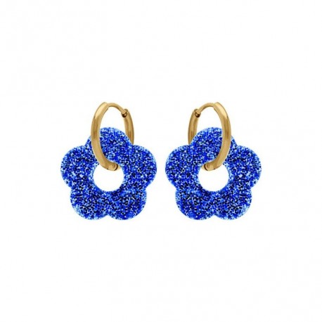 BOUCLES D'OREILLES ACIER