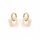 BOUCLES D'OREILLES ACIER