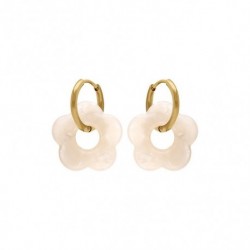 BOUCLES D'OREILLES ACIER