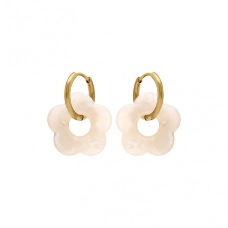 BOUCLES D'OREILLES ACIER