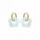 BOUCLES D'OREILLES ACIER