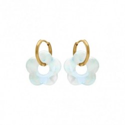 BOUCLES D'OREILLES ACIER