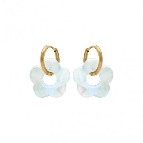 BOUCLES D'OREILLES ACIER