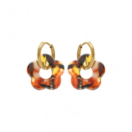 BOUCLES D'OREILLES ACIER