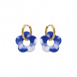 BOUCLES D'OREILLES ACIER