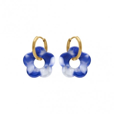 BOUCLES D'OREILLES ACIER
