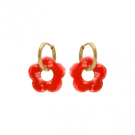 BOUCLES D'OREILLES ACIER