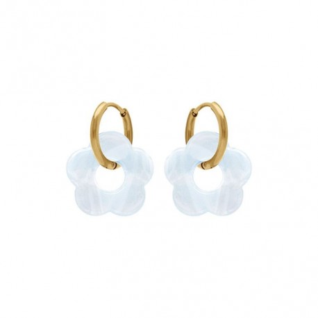 BOUCLES D'OREILLES ACIER