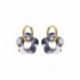 BOUCLES D'OREILLES ACIER
