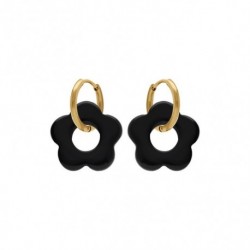 BOUCLES D'OREILLES ACIER
