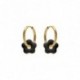 BOUCLES D'OREILLES ACIER