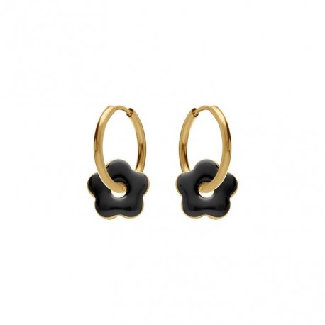 BOUCLES D'OREILLES ACIER