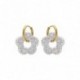 BOUCLES D'OREILLES ACIER