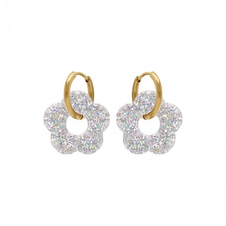 BOUCLES D'OREILLES ACIER