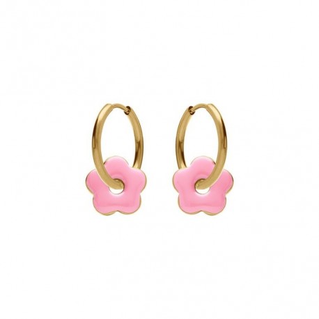 BOUCLES D'OREILLES ACIER