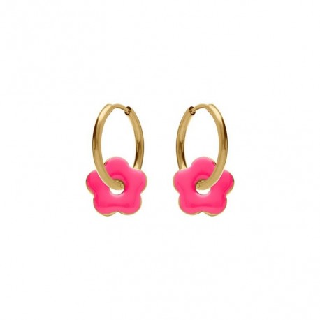 BOUCLES D'OREILLES ACIER
