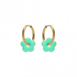 BOUCLES D'OREILLES ACIER