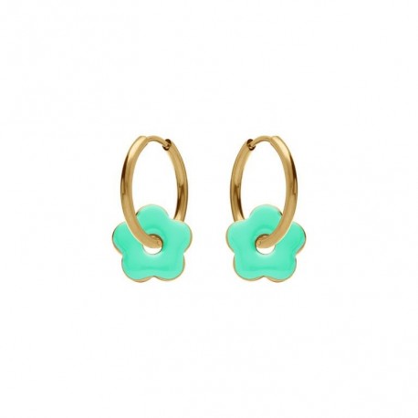 BOUCLES D'OREILLES ACIER