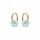 BOUCLES D'OREILLES ACIER