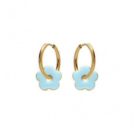 BOUCLES D'OREILLES ACIER