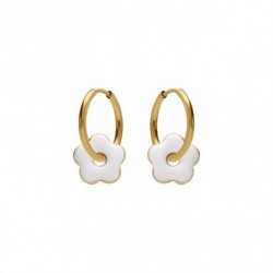 BOUCLES D'OREILLES ACIER